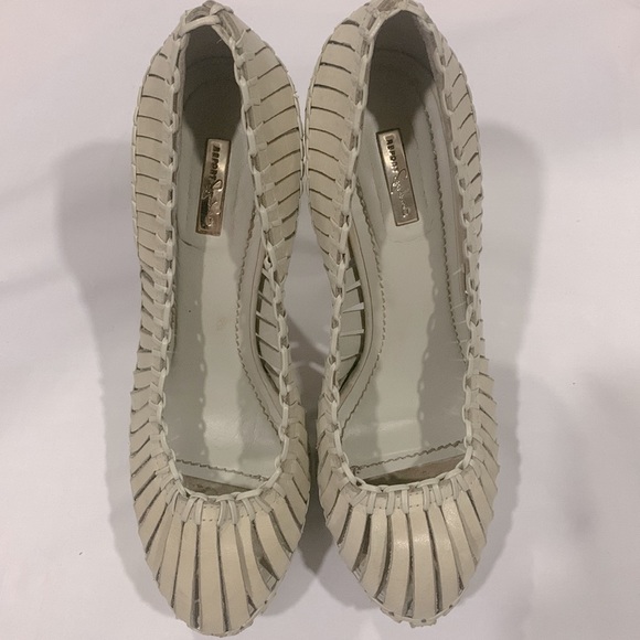 REPORT Signature ‘Calyer’ Slatted Platform Pumps - Picture 4 of 7